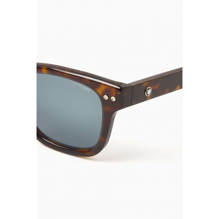 Montblanc - D-frame Sunglasses in Recycled Acetate
