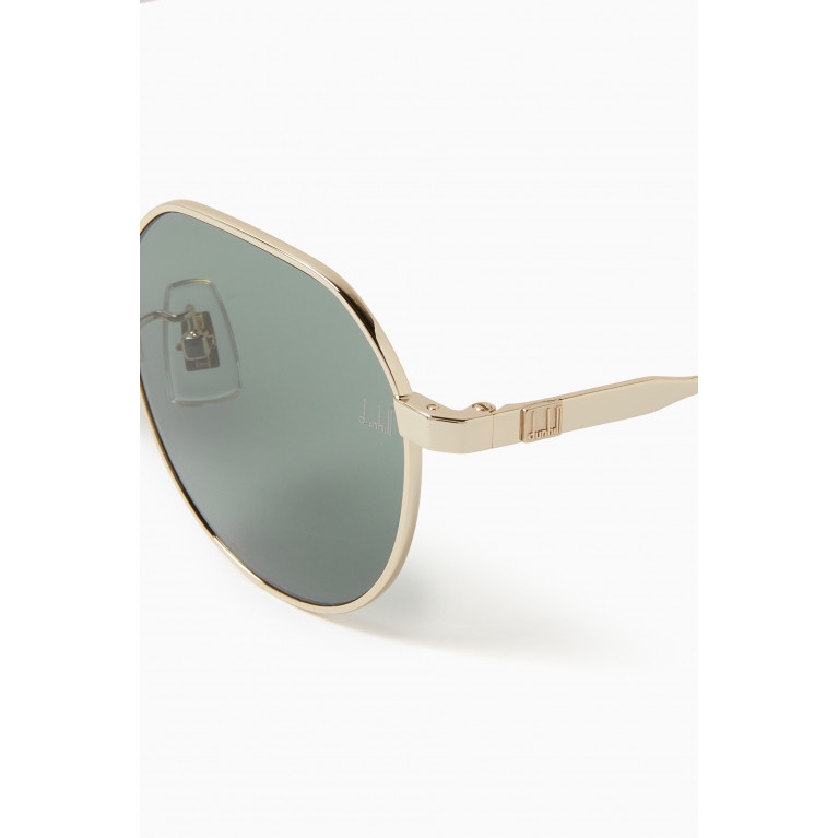 Dunhill - Round Sunglasses in Metal