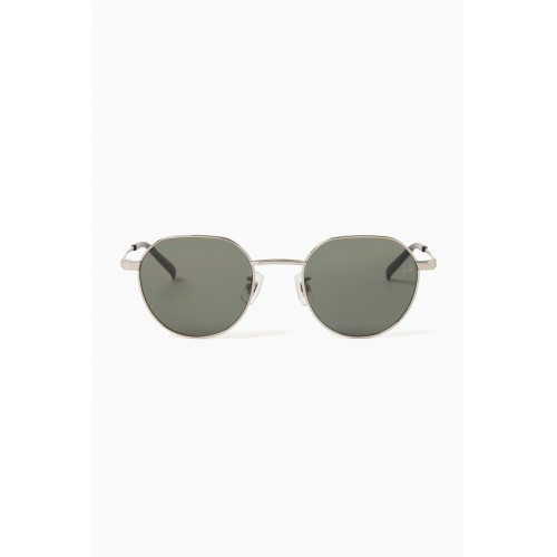 Dunhill - Geometric Sunglasses in Metal