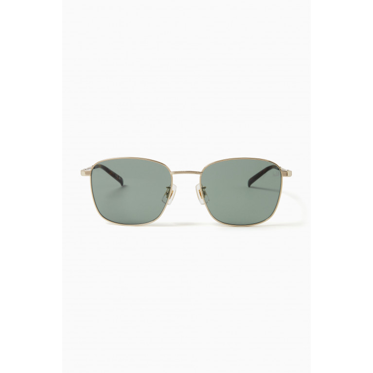 Dunhill - XL Square Sunglasses in Metal