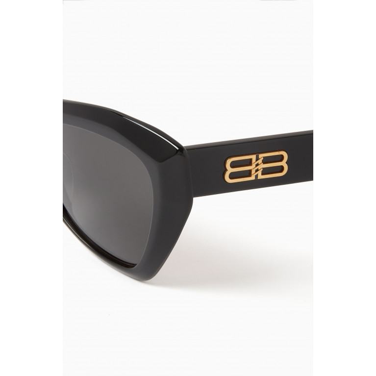 Balenciaga - Logo-detail Sunglasses in Recycled Acetate