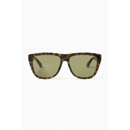 Gucci - Logo Havana Sunglasses
