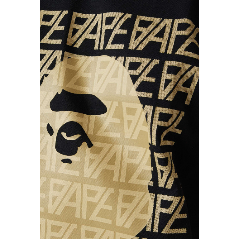 A Bathing Ape - BAPE Logo Monogram T-shirt in Cotton