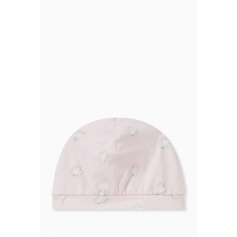 Monnalisa - Jewel Love Hat in Cotton Pink