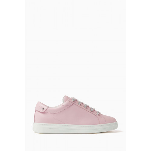 Jimmy Choo - Antibes Sneakers in Calf Leather Pink