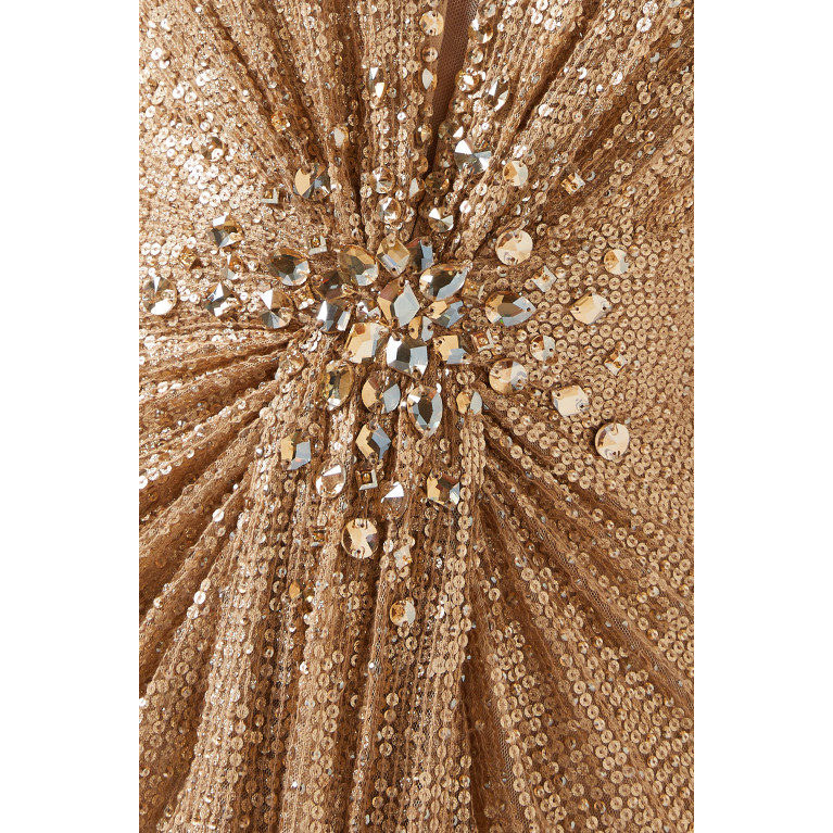 Jenny Packham - Momoka Embellished Maxi Dress in Tulle