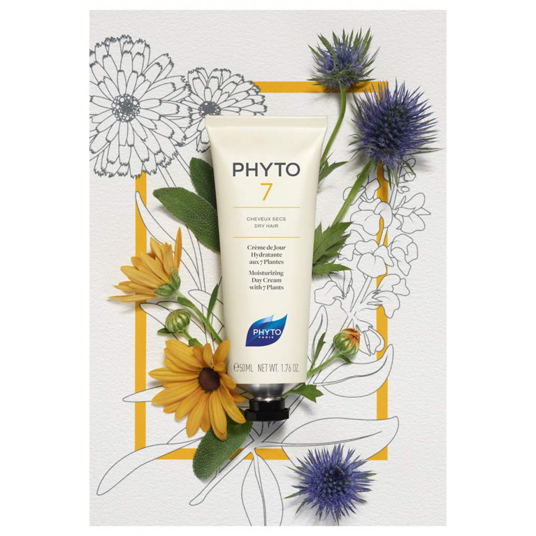 PHYTO - Phyto 7 Moisturizing Leave-In Day Cream, 50ml