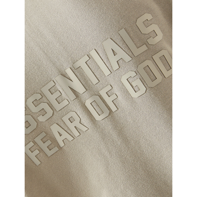Fear of God Essentials - Half-zip Quarter-sleeve Shirt in Cotton-blend Fleece