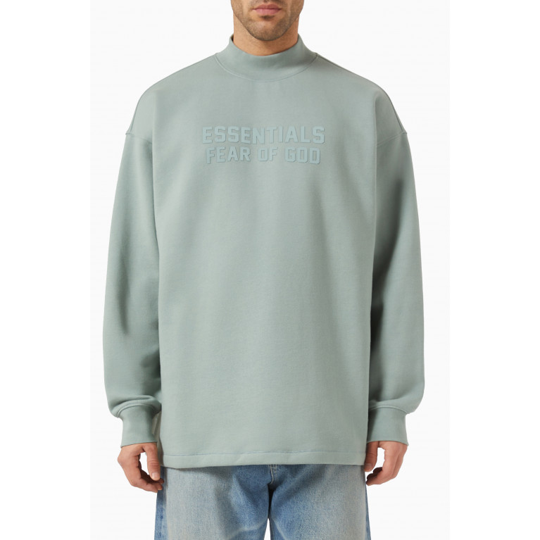 Fear of God Essentials - Logo Sweatshirt in Cotton-fleece