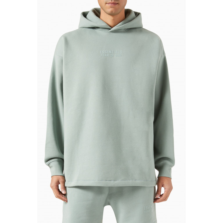 Fear of God Essentials - Logo Relaxed Hoodie in Cotton-blend Fleece