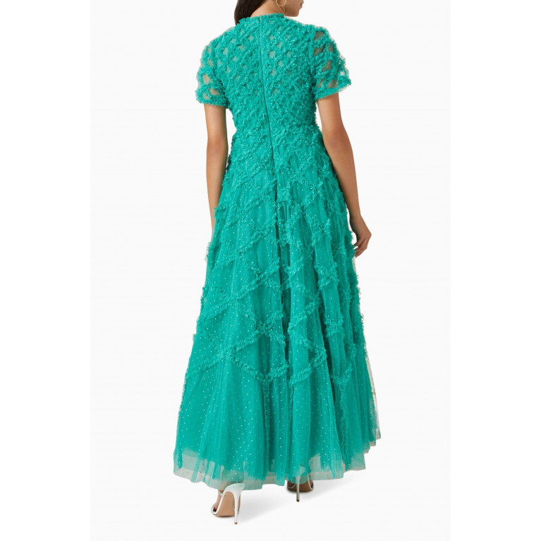 Needle & Thread - Evelyn Gown Green