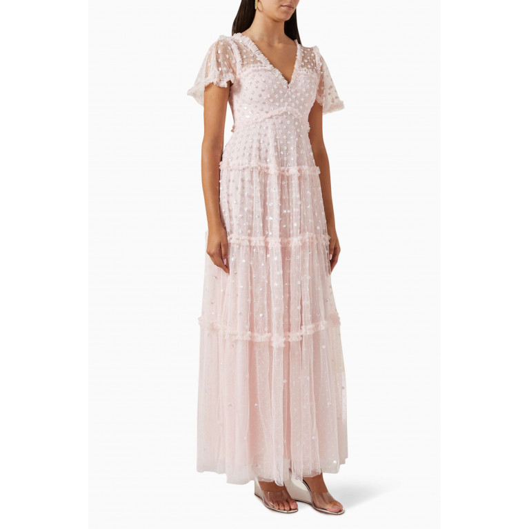 Needle & Thread - Thea Gown Pink