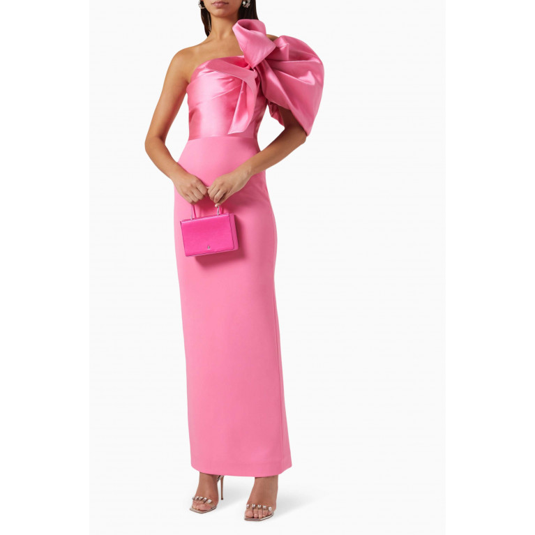 Solace London - Iyana Maxi Dress Pink