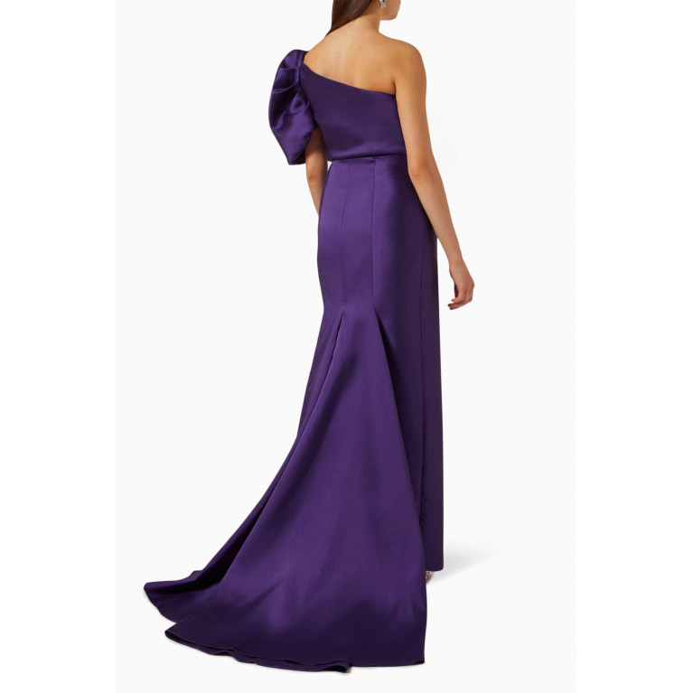 Solace London - Reya Maxi Dress Purple