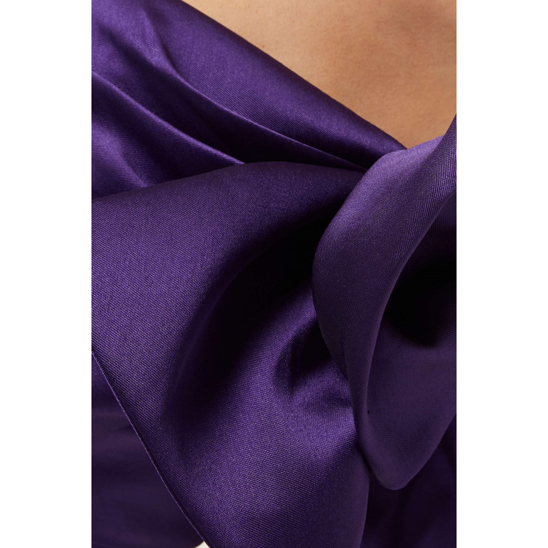 Solace London - Reya Maxi Dress Purple