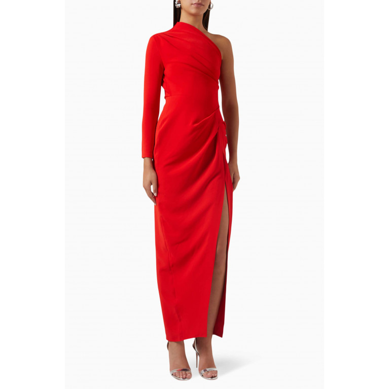 Solace London - Lilly Maxi Dress Red