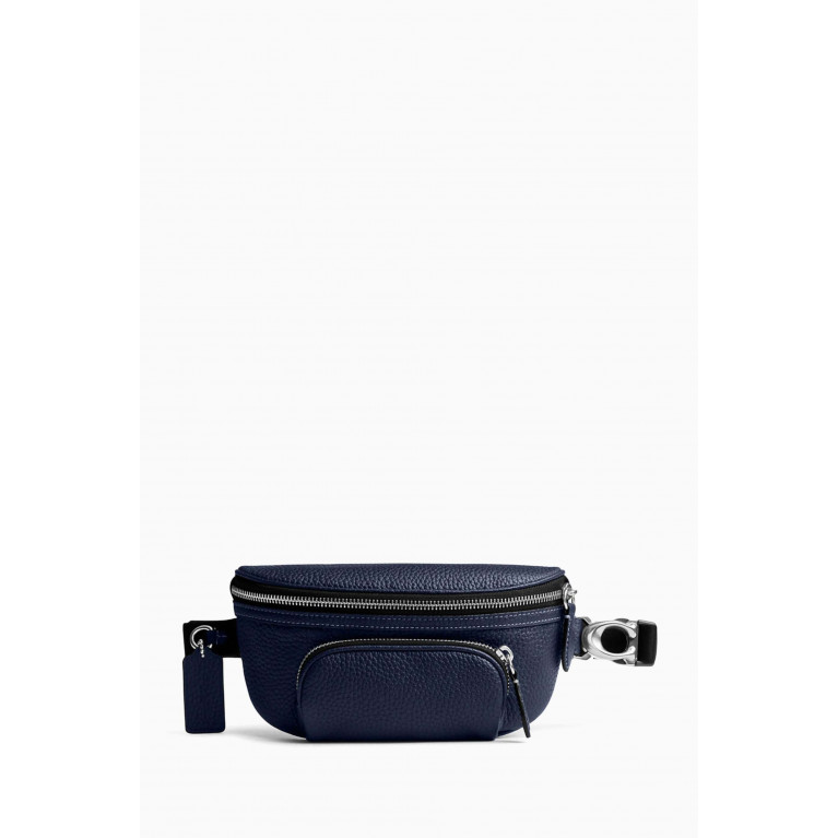 Coach - Beck Belt Bag in Leather Blue