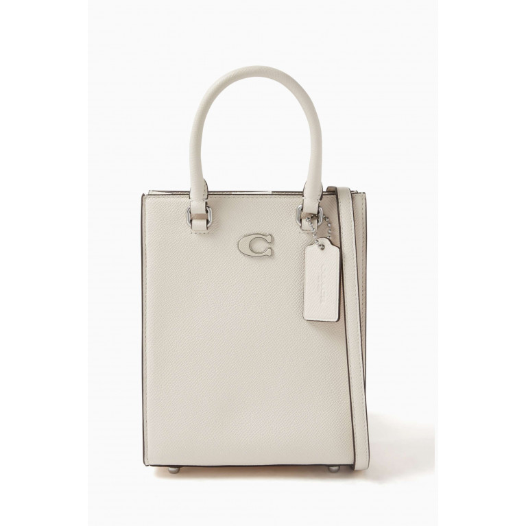 Coach - Tote 16 Bag in Leather White