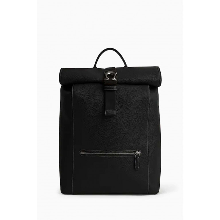 Coach - Beck Roll Top Backpack in Pebble Leather