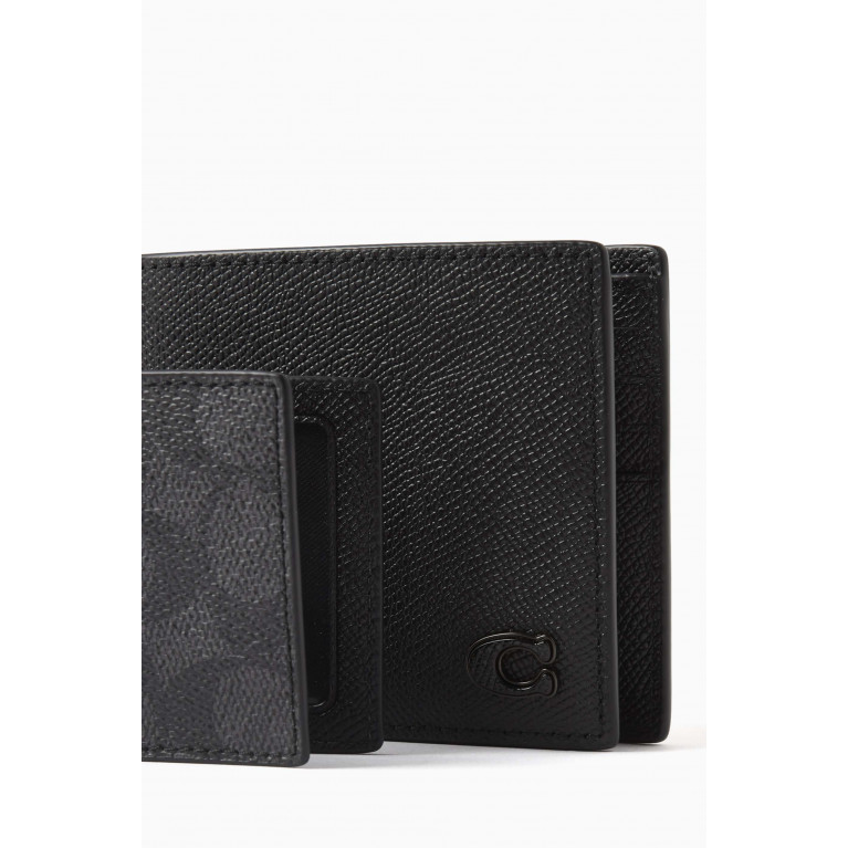 Coach - 3 in 1 Wallet in Crossgrain Leather