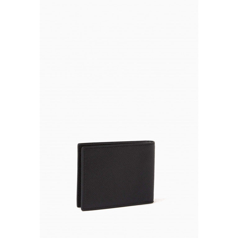 Coach - Slim Bi-fold Wallet in Crossgrain Leather Black
