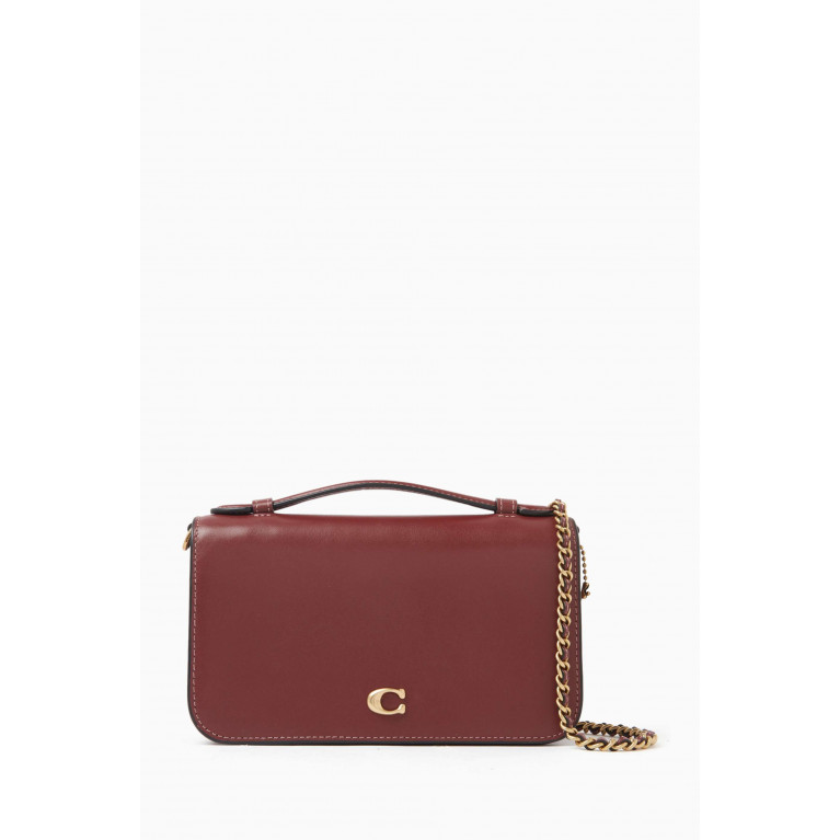 Coach - Bea Crossbody Bag in Calf Leather Red