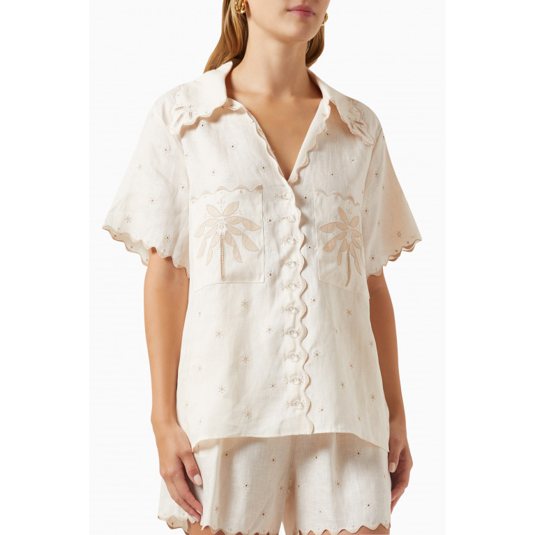 Magali Pascal - Palmiere Shirt in Linen