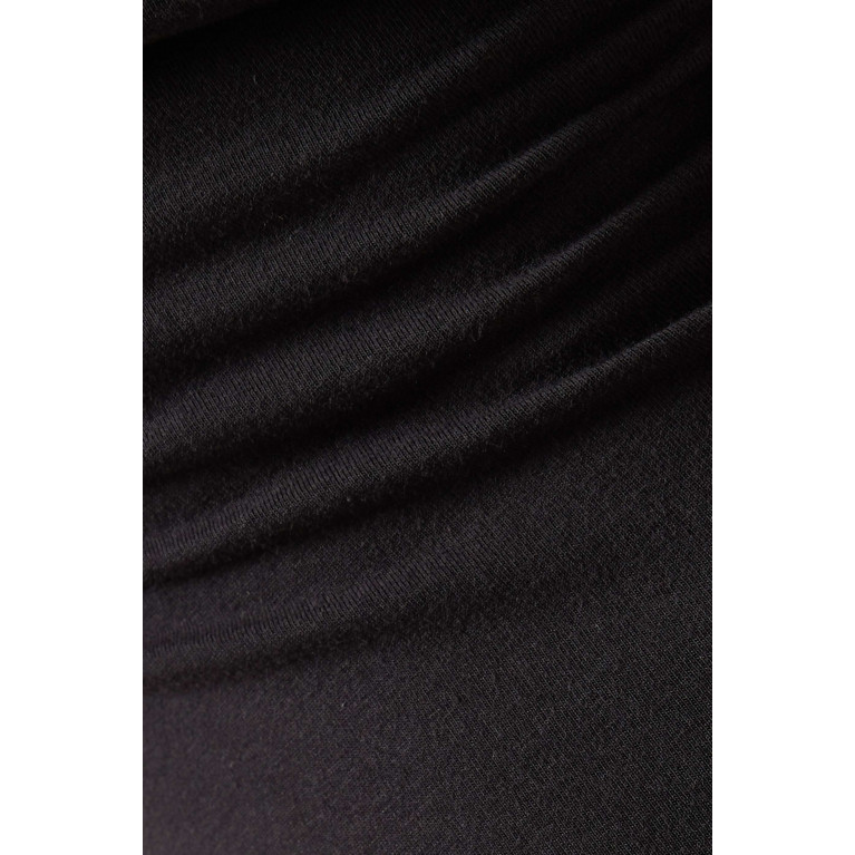 SKIMS - Sleep Sleeveless Mini Slip Dress in Jersey SOOT