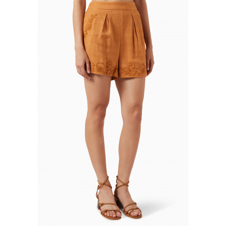 Ministry Of Style - Solace Shorts in Cotton Brown