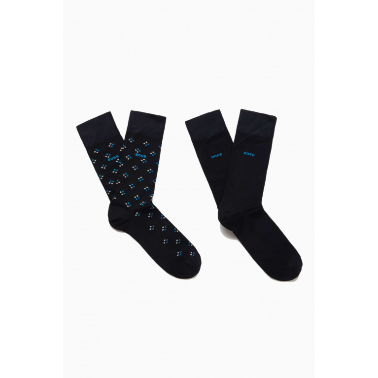 Boss - Patterned Socks, Set of Two