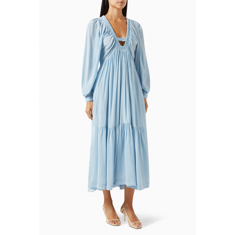 Sea New York - Nyla Midi Dress in Silk