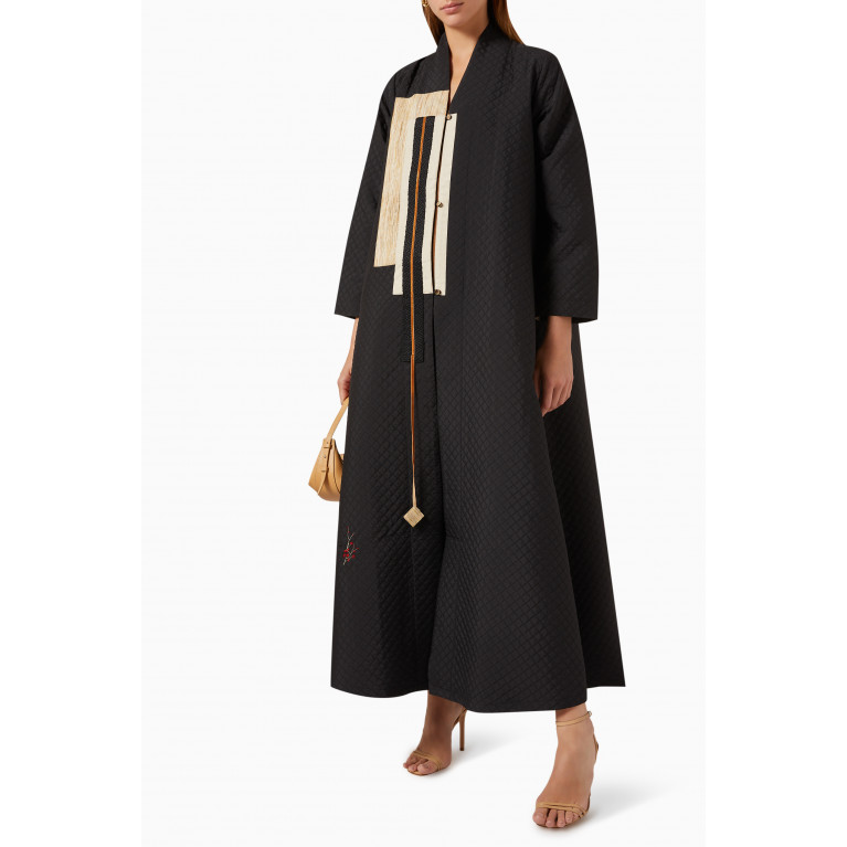 ZAH Design - Quilted Abaya in Cotton