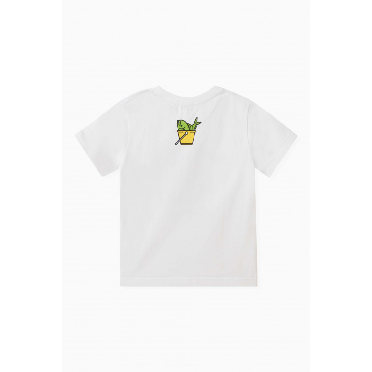 A Bathing Ape - Milo Graphic-print T-shirt in Cotton White