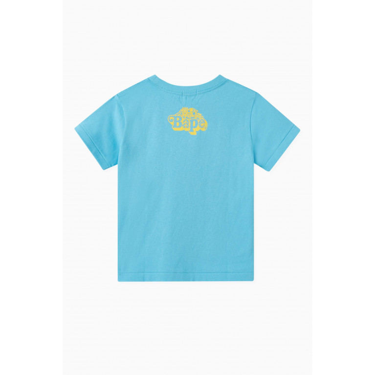A Bathing Ape - Graphic-print T-shirt in Cotton Multicolour