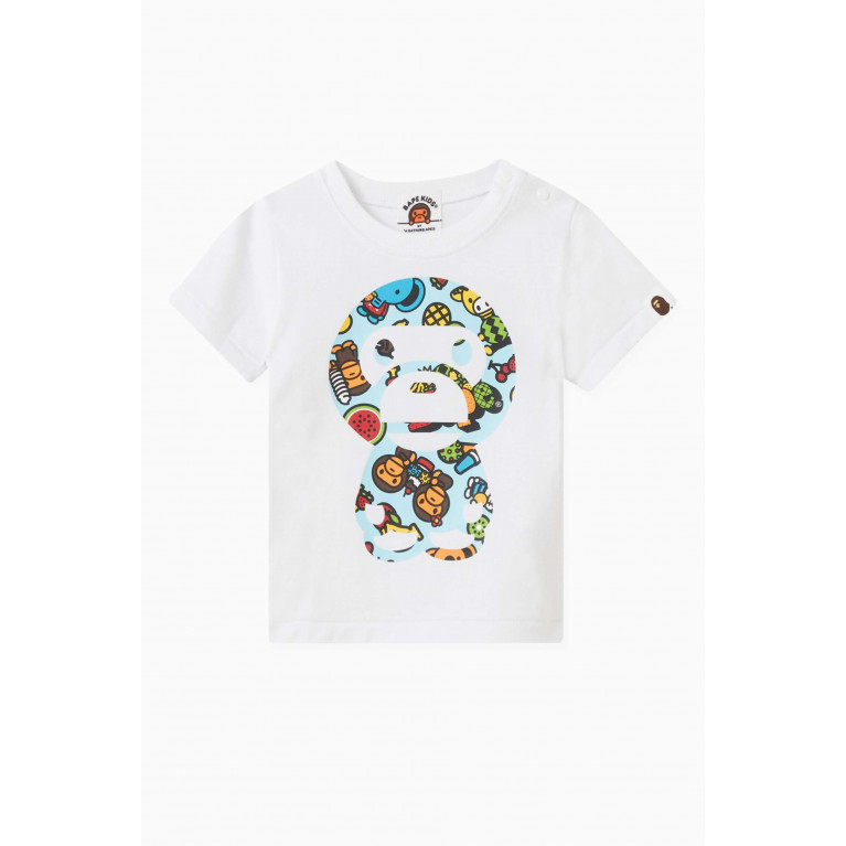 A Bathing Ape - Baby Milo Graphic-print T-shirt in Cotton