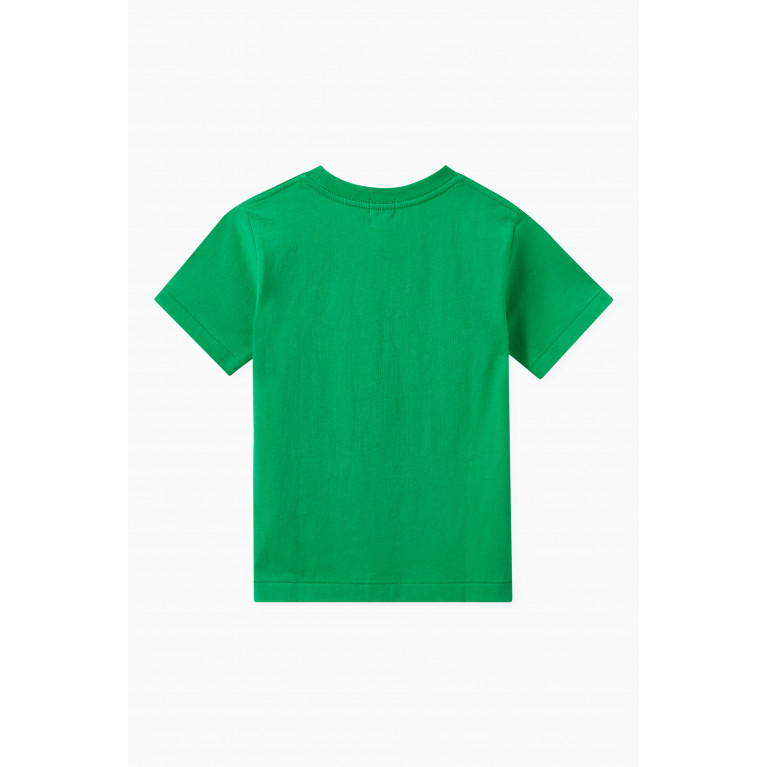 A Bathing Ape - Colour Shark T-shirt in Cotton-jersey Green