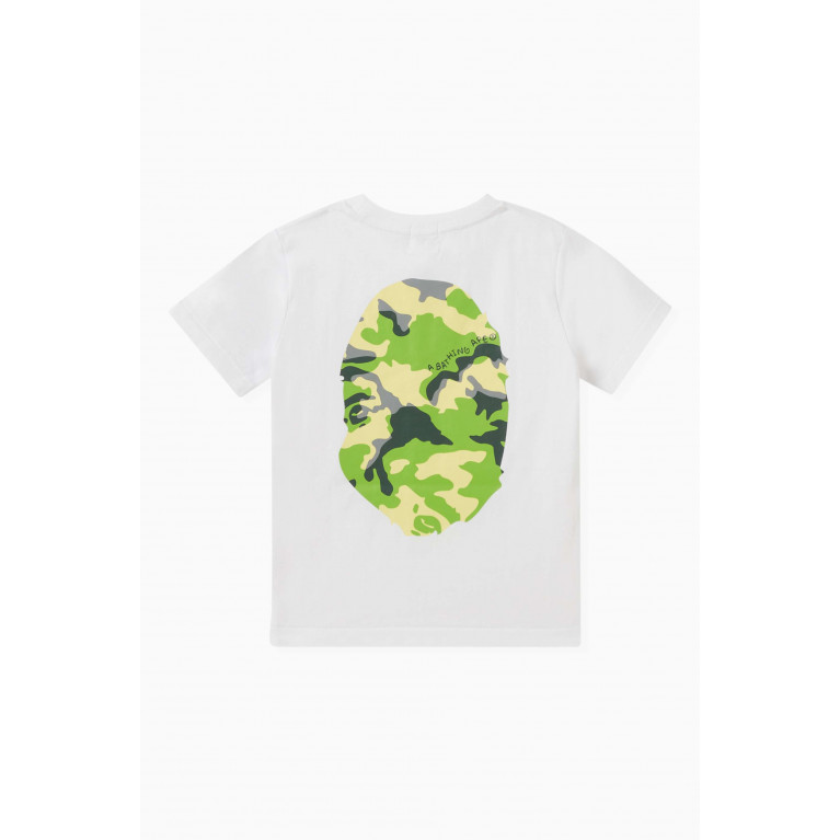 A Bathing Ape - Woodland Camo-print T-shirt in Cotton