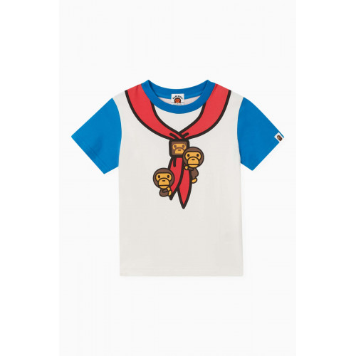 A Bathing Ape - Milo Boy Scout-print T-shirt in Cotton