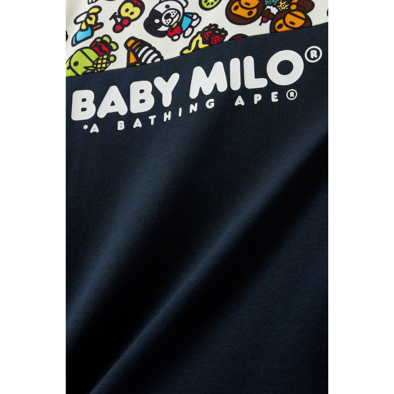 A Bathing Ape - Baby Milo Mixed Fruit T-shirt in Cotton-blend Blue