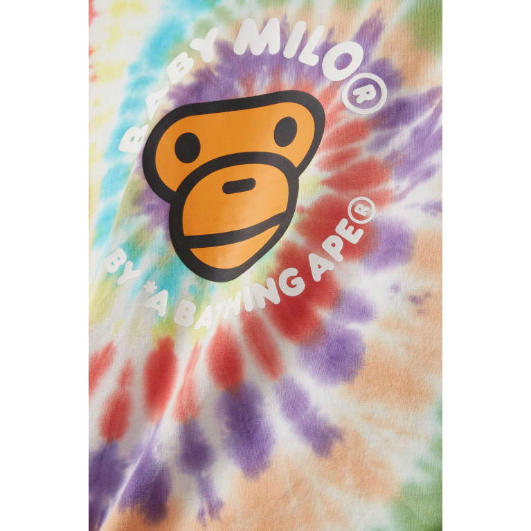A Bathing Ape - Baby Milo Tie-dye T-shirt in Cotton