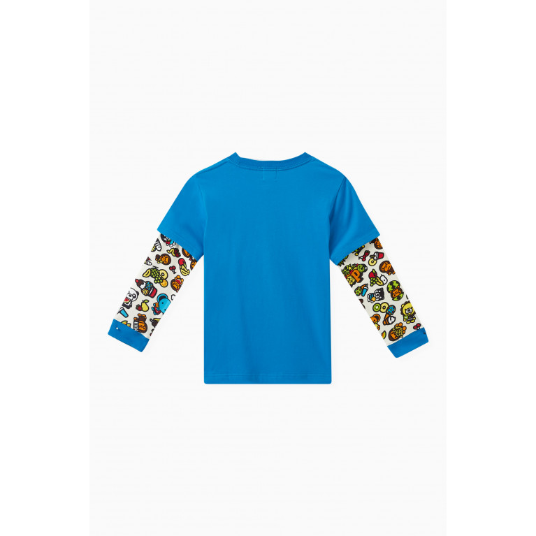 A Bathing Ape - Baby Milo Mixed Fruit Layered T-shirt in Cotton-blend