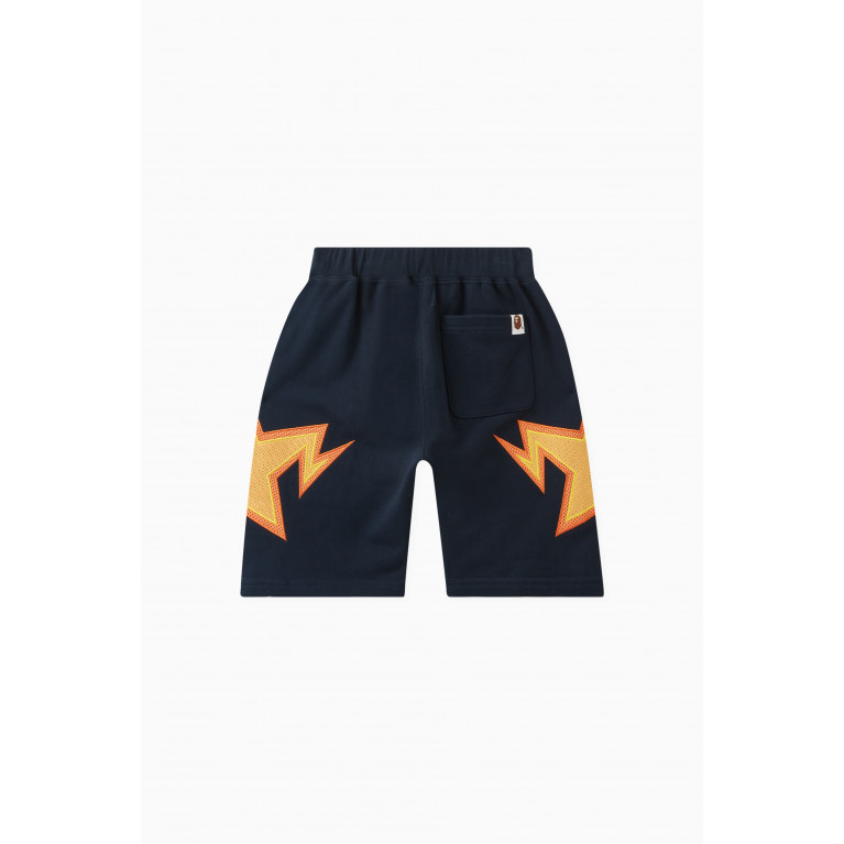 A Bathing Ape - Baby Milo Star Shorts in Cotton