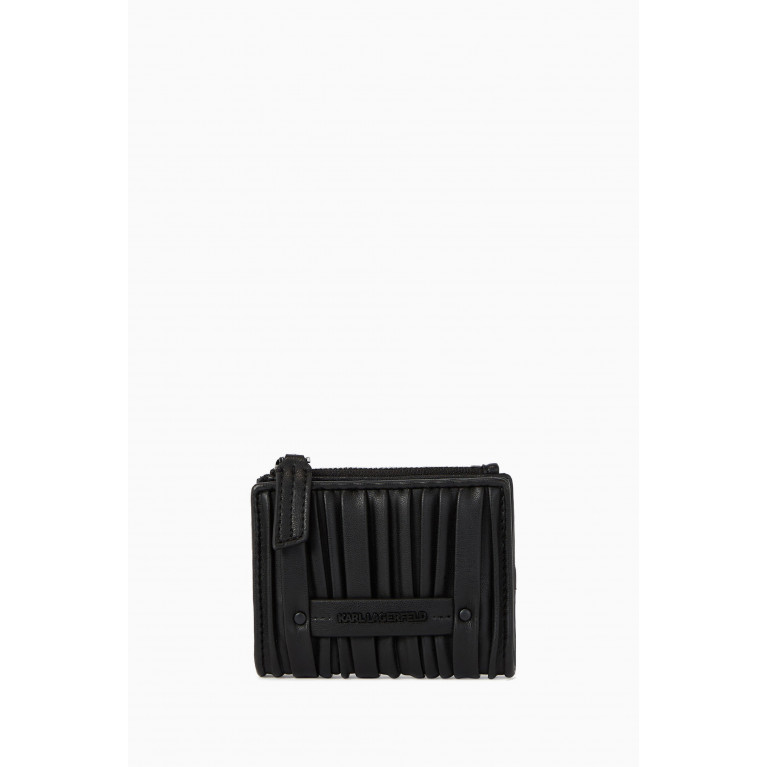 Karl Lagerfeld - K/Kushion Bi-fold Wallet in Faux Leather
