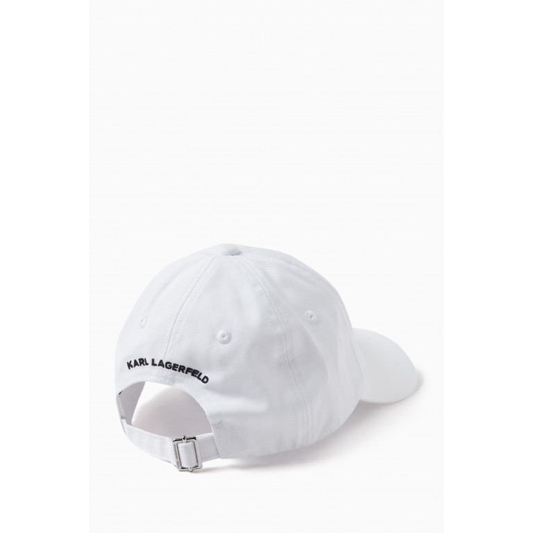 Karl Lagerfeld - K/Ikonik 2.0 Choupette Cap in Recycled Cotton