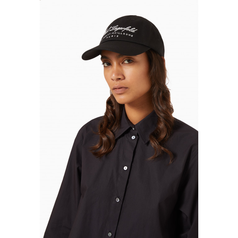 Karl Lagerfeld - Hotel Karl Cap in Recycled Cotton