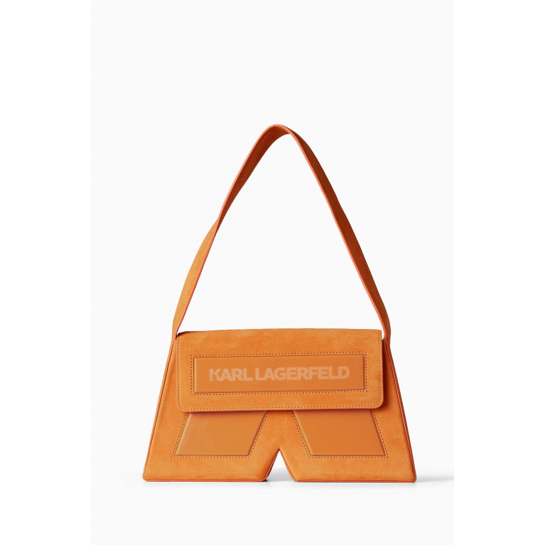 Karl Lagerfeld - K/Essential K Shoulder Bag in Suede