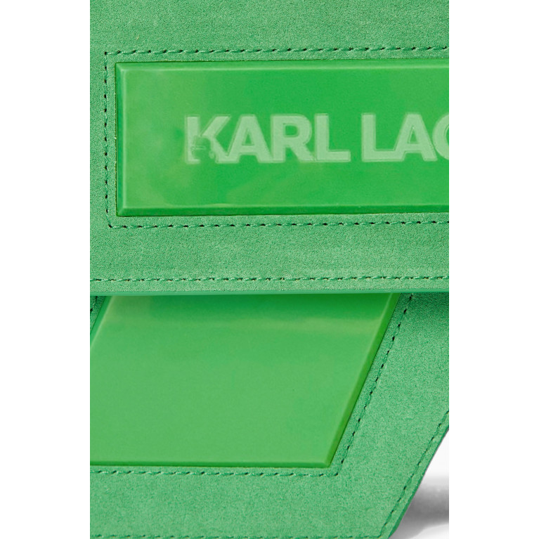 Karl Lagerfeld - K/Essential K Crossbody Bag in Suede