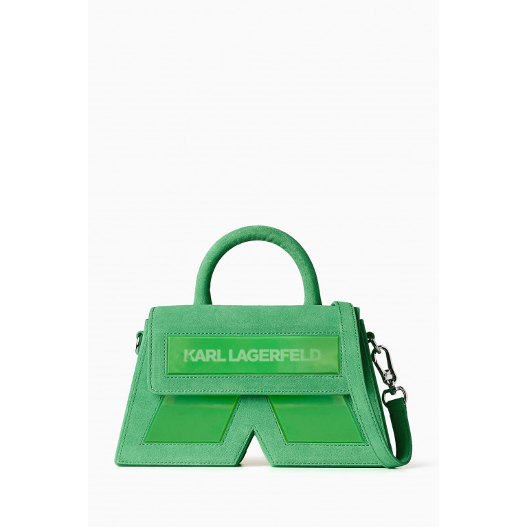 Karl Lagerfeld - K/Essential K Crossbody Bag in Suede