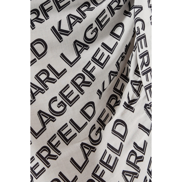 Karl Lagerfeld - Allover Print Pareo