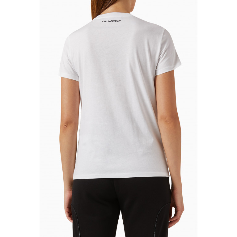 Karl Lagerfeld - Ikonik 2.0 T-shirt in Jersey